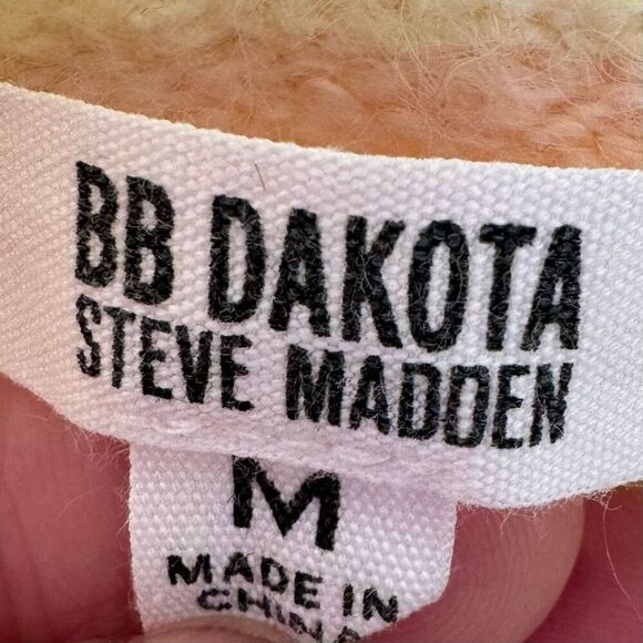 BB Dakota Steve Madden Women Medium M Ombre Pastel Rainbow Sweater Pullover - Picture 7 of 10